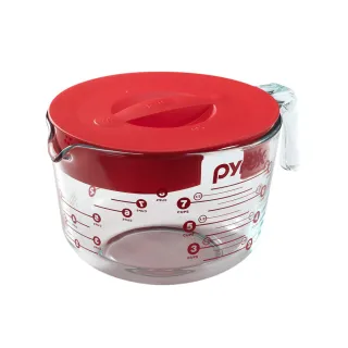 康寧Pyrex 含蓋式量杯2000ml+250ml單耳量杯 歷史價格詳細信息