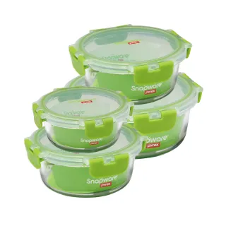 【Snapware 康寧密扣】全新升級圓形寶寶用玻璃保鮮盒-150ml(3入裝) 歷史價格詳細信息