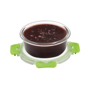 【Snapware 康寧密扣】全新升級圓形寶寶用玻璃保鮮盒-150ml(3入裝) 歷史價格詳細信息