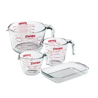 【CorelleBrands 康寧餐具】耐熱玻璃單耳量杯3入組 歷史價格詳細信息