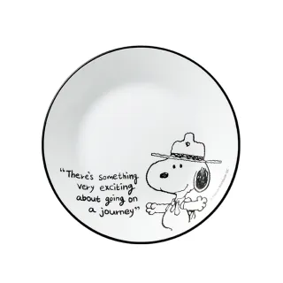 【CORELLE 康寧餐具】SNOOPY 復刻黑白10吋平盤(110) 歷史價格詳細信息