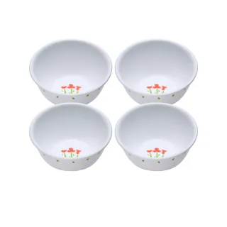 【CorelleBrands 康寧餐具】小紅花4件式方形餐盤組(D06) 歷史價格詳細信息