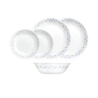 【CorelleBrands 康寧餐具】美國康寧 CORELLE純白5件式餐盤組(8吋平盤X2+8吋深盤X2+1000CC湯碗X1) 歷史價格詳細信息
