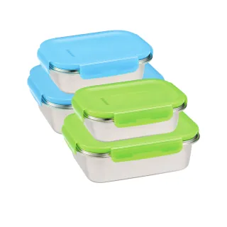 【CorelleBrands 康寧餐具】可微波316不鏽鋼保鮮盒3入組(C07) 歷史價格詳細信息