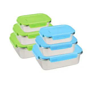 【CorelleBrands 康寧餐具】可微波316不鏽鋼保鮮盒3入組(C07) 歷史價格詳細信息