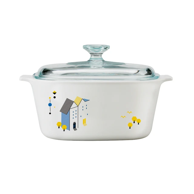 【CorelleBrands 康寧餐具】3L方形康寧鍋-薰衣草園 歷史價格詳細信息