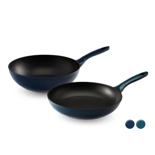 【CorelleBrands 康寧餐具】Clara經典不沾鍋28CM雙鍋組平底鍋+炒鍋(IH可用不挑爐具) 價格比較,價格查詢,歷史價格詳細信息