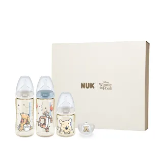 【NUK】NUK x Disney小熊維尼聯名新生兒禮盒-PPSU感溫奶瓶+安撫奶嘴(顏色隨機出貨) 歷史價格詳細信息