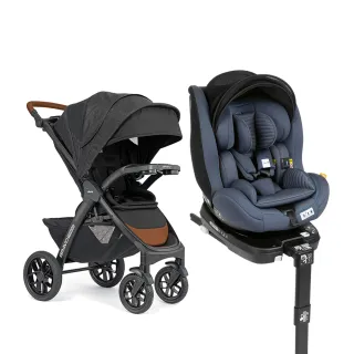 【chicco】Bravo極致完美手推車領航版-飆風悍黑+尿布處理器(異味密封) 歷史價格詳細信息