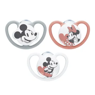 【NUK】SPACE迪士尼超透氣矽膠安撫奶嘴-2入 (款式隨機出貨) 歷史價格詳細信息