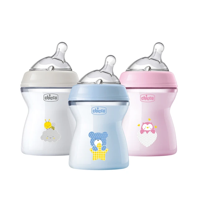 【chicco】天然母感2倍防脹PP奶瓶單孔(中等流量)250ML-多色 歷史價格詳細信息