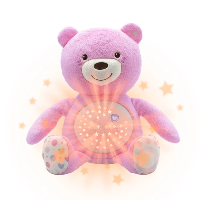 【chicco】彩虹投射甜蜜晚安熊-粉紅 歷史價格詳細信息