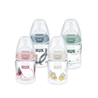 【NUK】寬口徑PA奶瓶300ml-附1號中圓洞矽膠奶嘴0m+(顏色隨機出貨) 歷史價格詳細信息