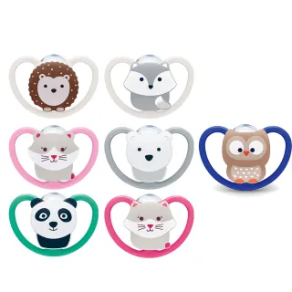 【NUK】SPACE迪士尼超透氣矽膠安撫奶嘴-2入 (款式隨機出貨) 歷史價格詳細信息