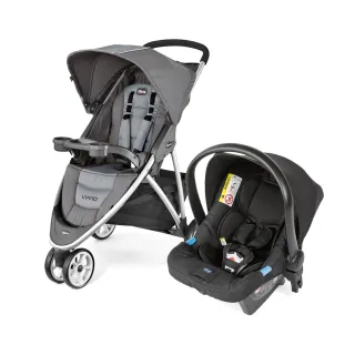 【chicco】Viaro運動版三輪推車-太空灰+keyfit汽座(黑) 歷史價格詳細信息