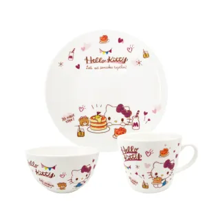【生活工場】HelloKitty餐具三件組 歷史價格詳細信息