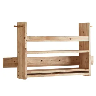 【生活工場】自然簡約生活壁掛十六格置物架【預購款，5/15起陸續出貨】 歷史價格詳細信息