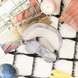 【生活工場】浮游漫記眼罩頸枕-灰 歷史價格詳細信息