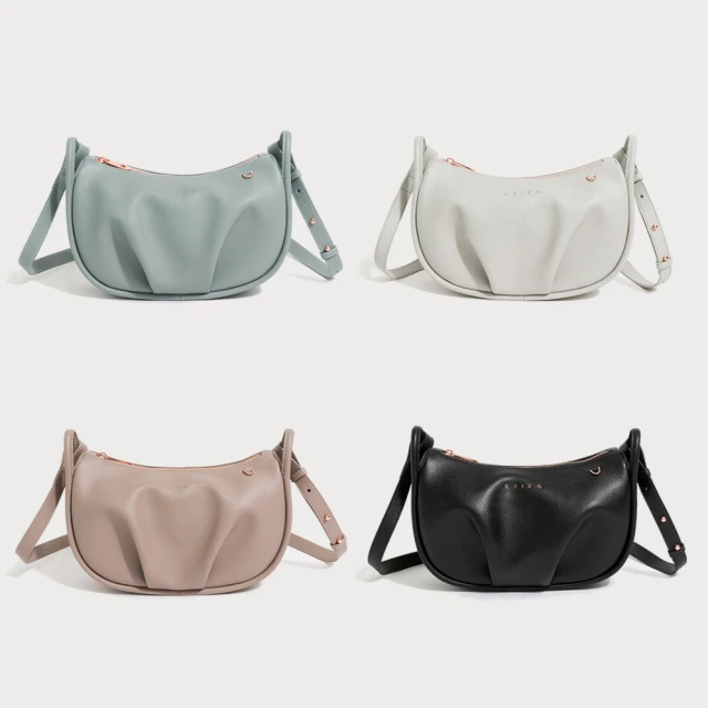 【彎月包】高檔時尚真皮淑女氣質優雅手提包肩背包彎月包 歷史價格詳細信息