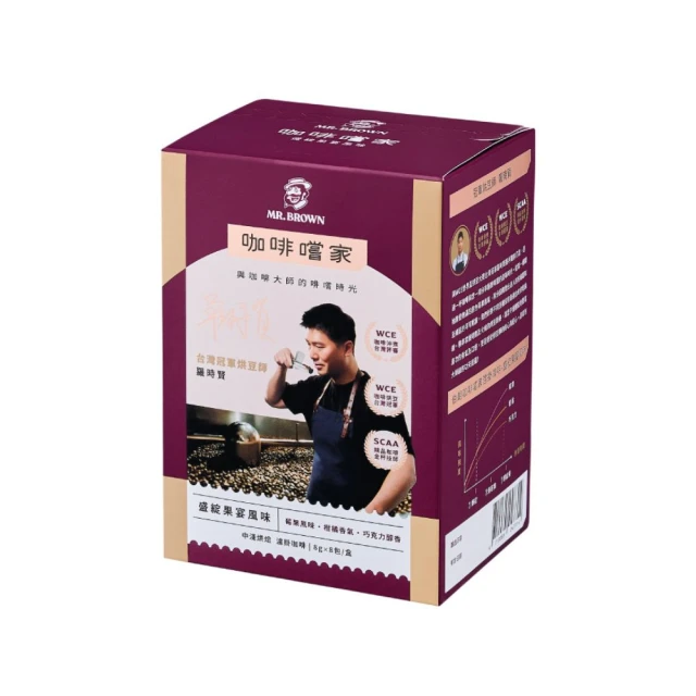 【金車/伯朗】咖啡嚐家濾掛咖啡-橙光香映風味(8gx8包/盒) 歷史價格詳細信息