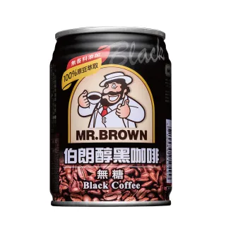 《金車》伯朗醇黑咖啡240ml(6罐/組)(無糖) 歷史價格詳細信息