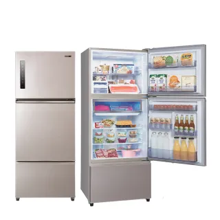 聲寶【SR-C53GDV(Y3)】530公升三門變頻玻璃冰箱琉璃金 歷史價格詳細信息