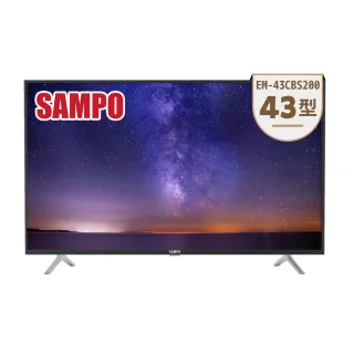 【SAMPO 聲寶】43型FHD杜比音效液晶顯示器+壁掛架(EM-43FB600含視訊盒) 歷史價格詳細信息