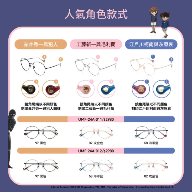 JINS 名偵探柯南系列-旗艦版Switch-工藤新一(UMF-24A-015)-多款任選 歷史價格詳細信息