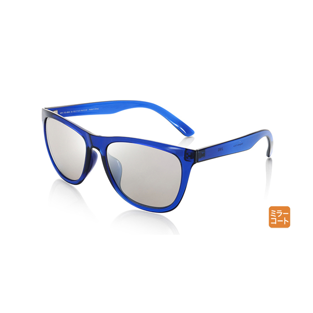 【JINS】 運動風輕量墨鏡(特AMRF17S858)透明海軍藍 歷史價格詳細信息
