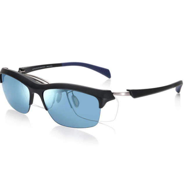 【JINS】 運動風輕量墨鏡(特AMRF17S858)透明海軍藍 歷史價格詳細信息