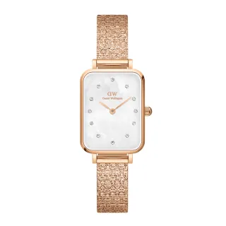 【Daniel Wellington】DW 手錶 Quadro 20X26 春日花時系列真皮皮革錶-鈴花藍錶盤 歷史價格詳細信息