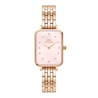 【Daniel Wellington】Quadro Melrose 20X26小方錶 X 無限165mm手鍊 DW禮盒 歷史價格詳細信息
