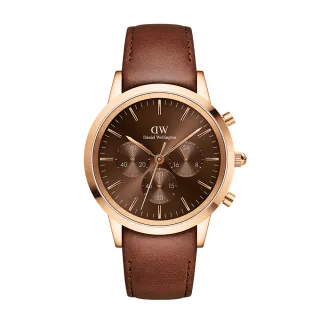 【Daniel Wellington】DW 手錶 Iconic Chronograph 42ｍｍ極地藍三眼皮革錶藍錶盤(DW00100639) 歷史價格詳細信息