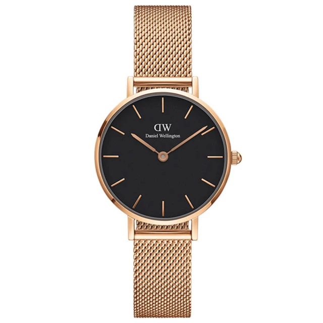 DW Daniel Wellington / DW00100127 / Classic Black Sheffield 真皮手錶 黑x玫瑰金框 40mm 歷史價格詳細信息