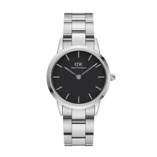 DW Daniel Wellington / DW00100202 / Classic Petite 米蘭編織不鏽鋼手錶 黑色 32mm 歷史價格詳細信息