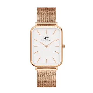 【Daniel Wellington】Quadro Melrose 20X26小方錶 X 無限165mm手鍊 DW禮盒 歷史價格詳細信息
