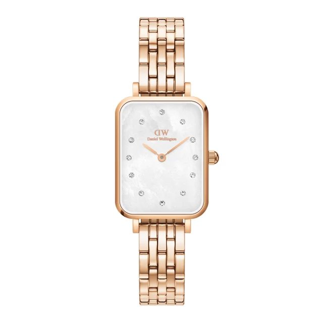 【Daniel Wellington】Quadro Melrose 20X26小方錶 X 無限165mm手鍊 DW禮盒 歷史價格詳細信息