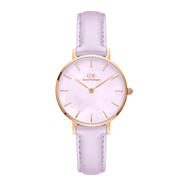 【Daniel Wellington】DW 手錶 Petite 28mm 春日花時系列真皮皮革錶-薰衣草紫錶盤 歷史價格詳細信息
