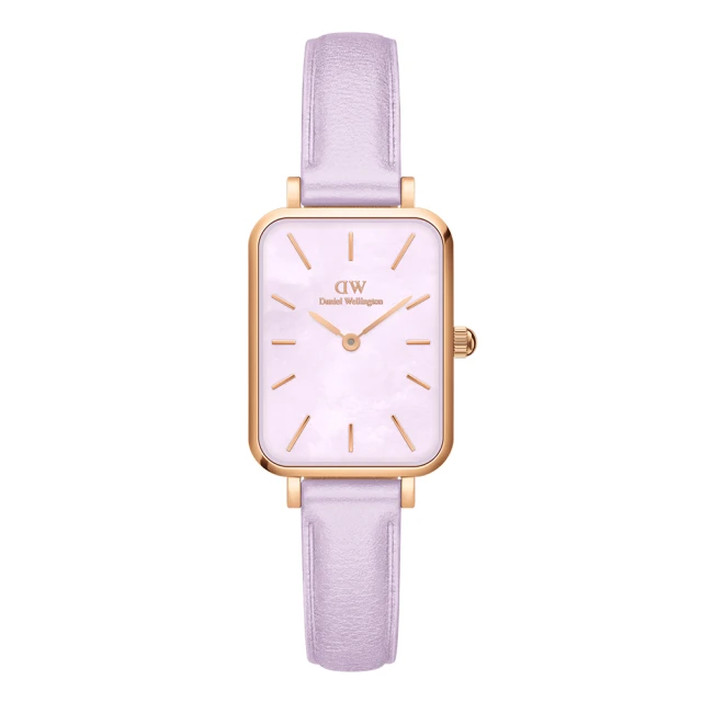 【Daniel Wellington】DW 手錶 Quadro 20X26 春日花時系列真皮皮革錶-鈴花藍錶盤 歷史價格詳細信息