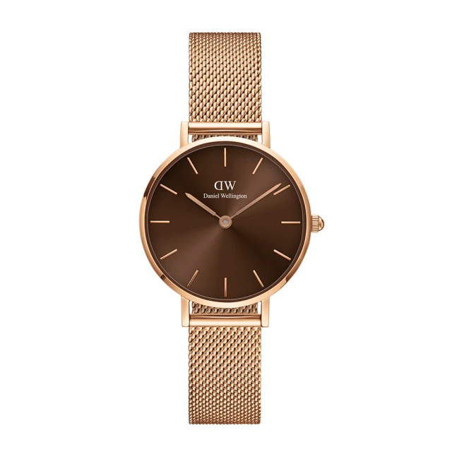 【Daniel Wellington】DW 手錶 Petite Amber 28mm幻彩琥珀棕米蘭金屬錶-玫瑰金框(DW手錶女錶 DW00100476) 歷史價格詳細信息