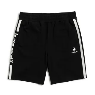 【LE COQ SPORTIF 公雞】韓版潮流運動平織休閒短褲 男女-黑色-LKP8328899 歷史價格詳細信息