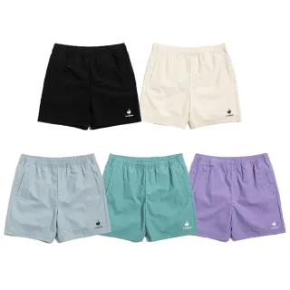【LE COQ SPORTIF 公雞】韓版潮流運動平織休閒短褲 男女-黑色-LKP8328899 歷史價格詳細信息