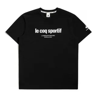 【LE COQ SPORTIF 公雞】韓版潮流運動平織休閒短褲 男女-黑色-LKP8328899 歷史價格詳細信息