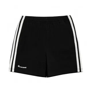 【LE COQ SPORTIF 公雞】休閒潮流針織運動長褲 男女款-黑色-LWS83607 歷史價格詳細信息