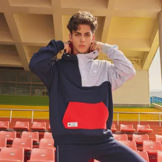 【LE COQ SPORTIF 公雞】休閒潮流連帽T恤 男女款-法國藍色-LWS23214 歷史價格詳細信息
