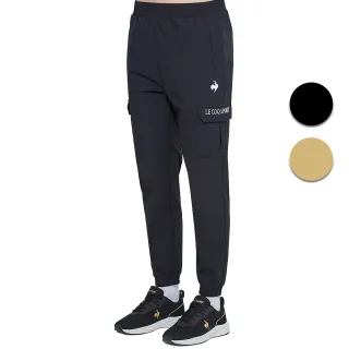 【LE COQ SPORTIF 公雞】休閒潮流針織運動長褲 男女款-黑色-LWS83607 歷史價格詳細信息