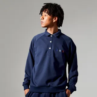 【Munsingwear】企鵝牌 男款深藍色粗針織美式休閒毛衣 MGQP4L02 歷史價格詳細信息