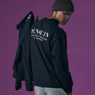 【Munsingwear】企鵝牌 男款黑色毛巾繡長袖圓領TEE MGPL2801 歷史價格詳細信息