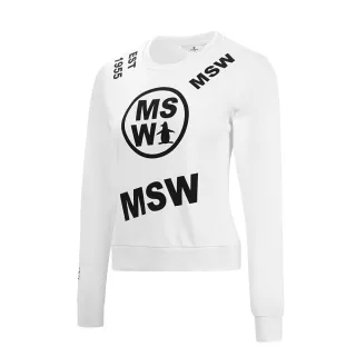 【Munsingwear】企鵝牌 女款白色時尚造型企鵝絲絨刺繡圓領T-SHIRT   MLSL2801 歷史價格詳細信息
