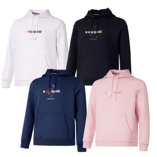【LE COQ SPORTIF 公雞】基礎百搭連帽T恤 男女款-3色-LOS23931 歷史價格詳細信息